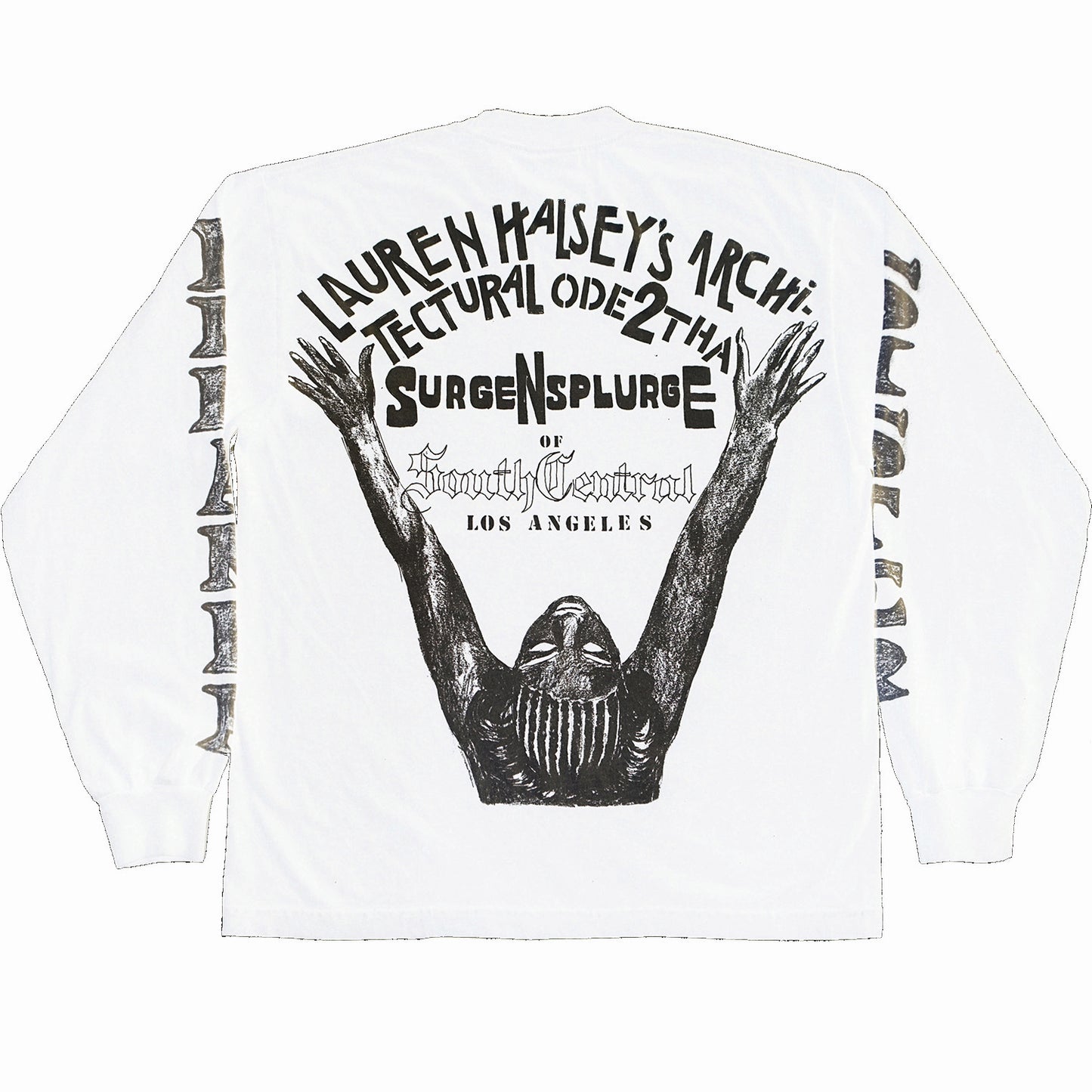Lauren Halsey X Come Tees "SISTER DREAMER" L/S WHITE