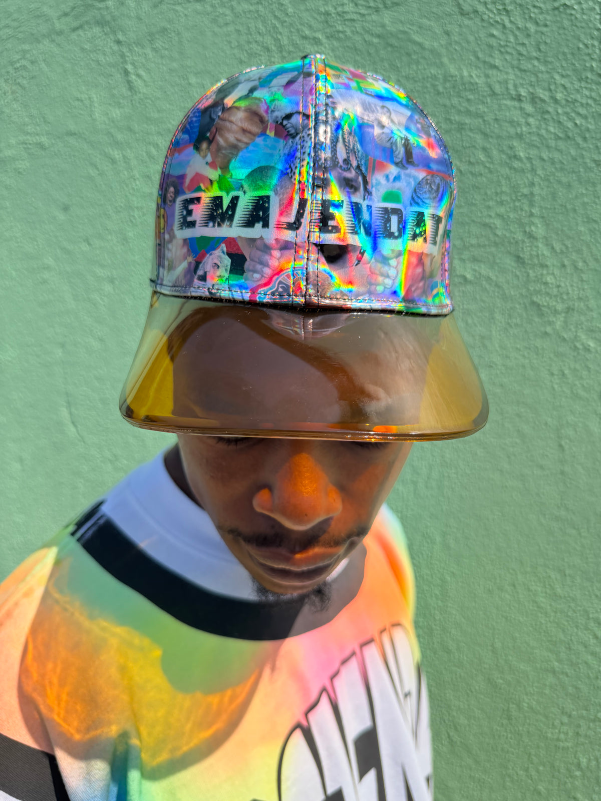 Emajendat Collage Foil Hat 2 - PRE-SALE