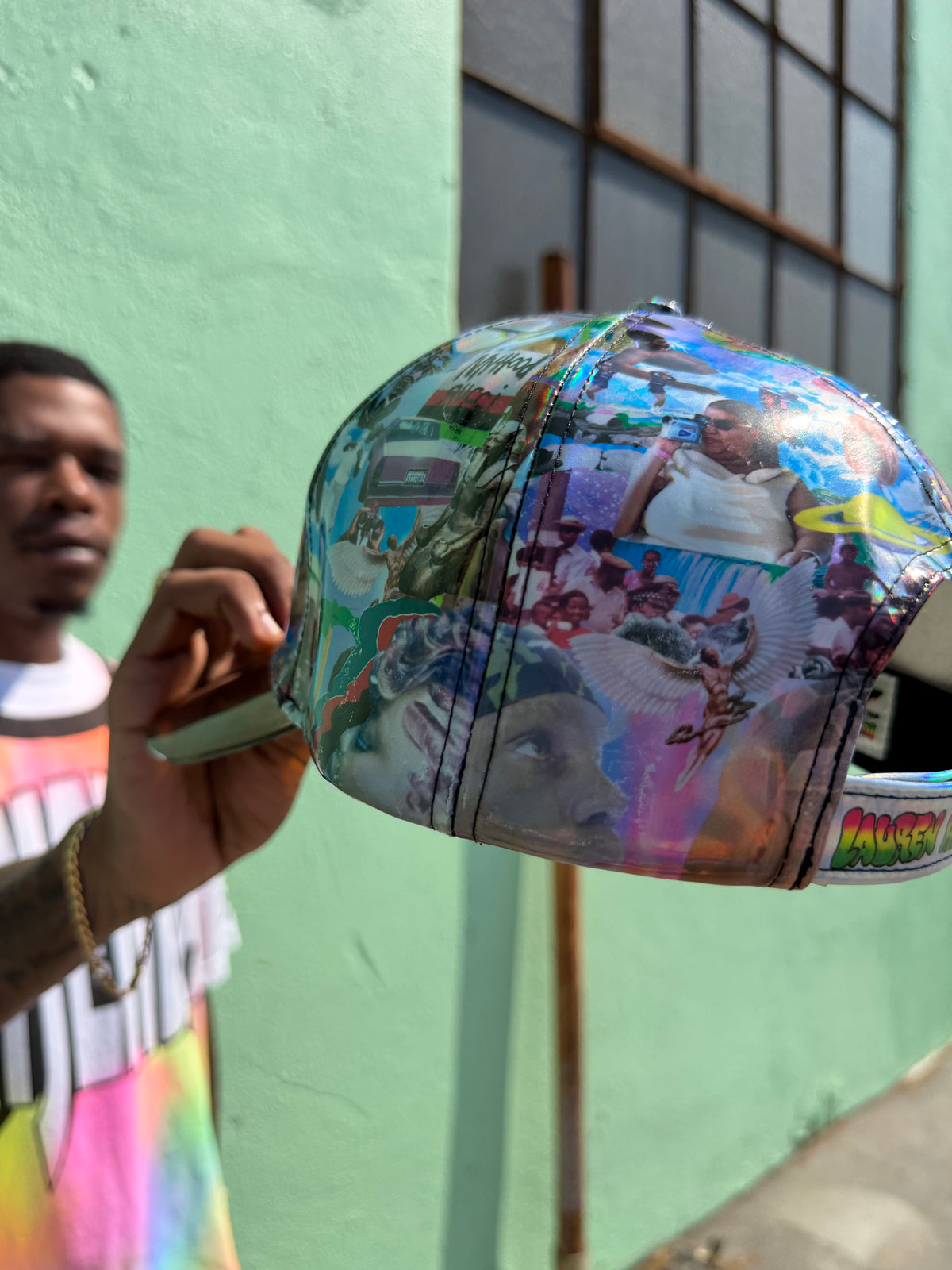 Emajendat Collage Foil Hat 2 - PRE-SALE