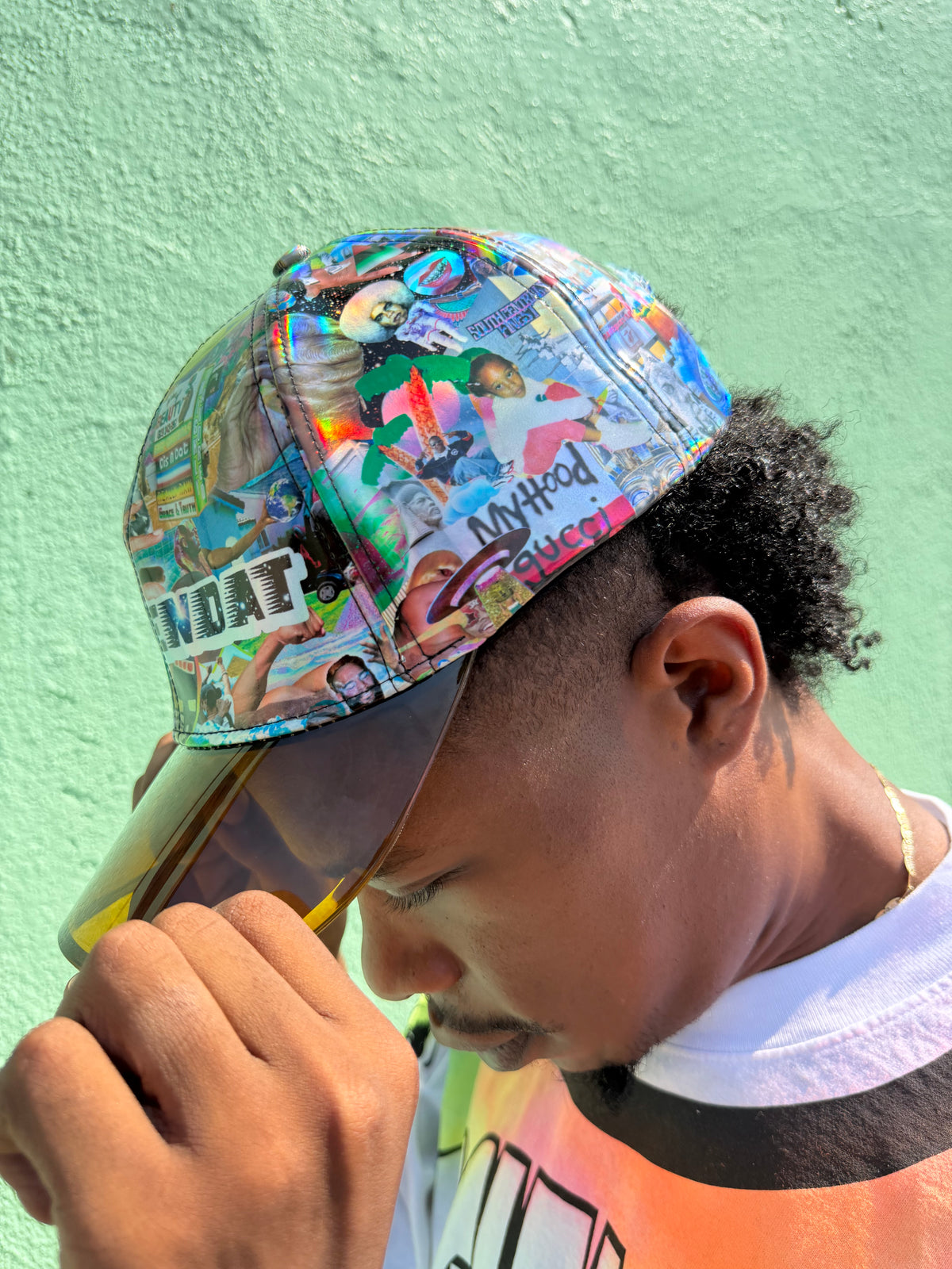 emajendat Collage Foil Hat 1 - PRE-SALE